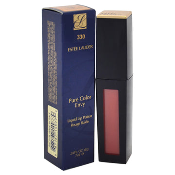 Pure Color Envy Liquid Lip Potion - # 330 Lethal Red by Estee Lauder for Women 0.24 oz Lip Gloss