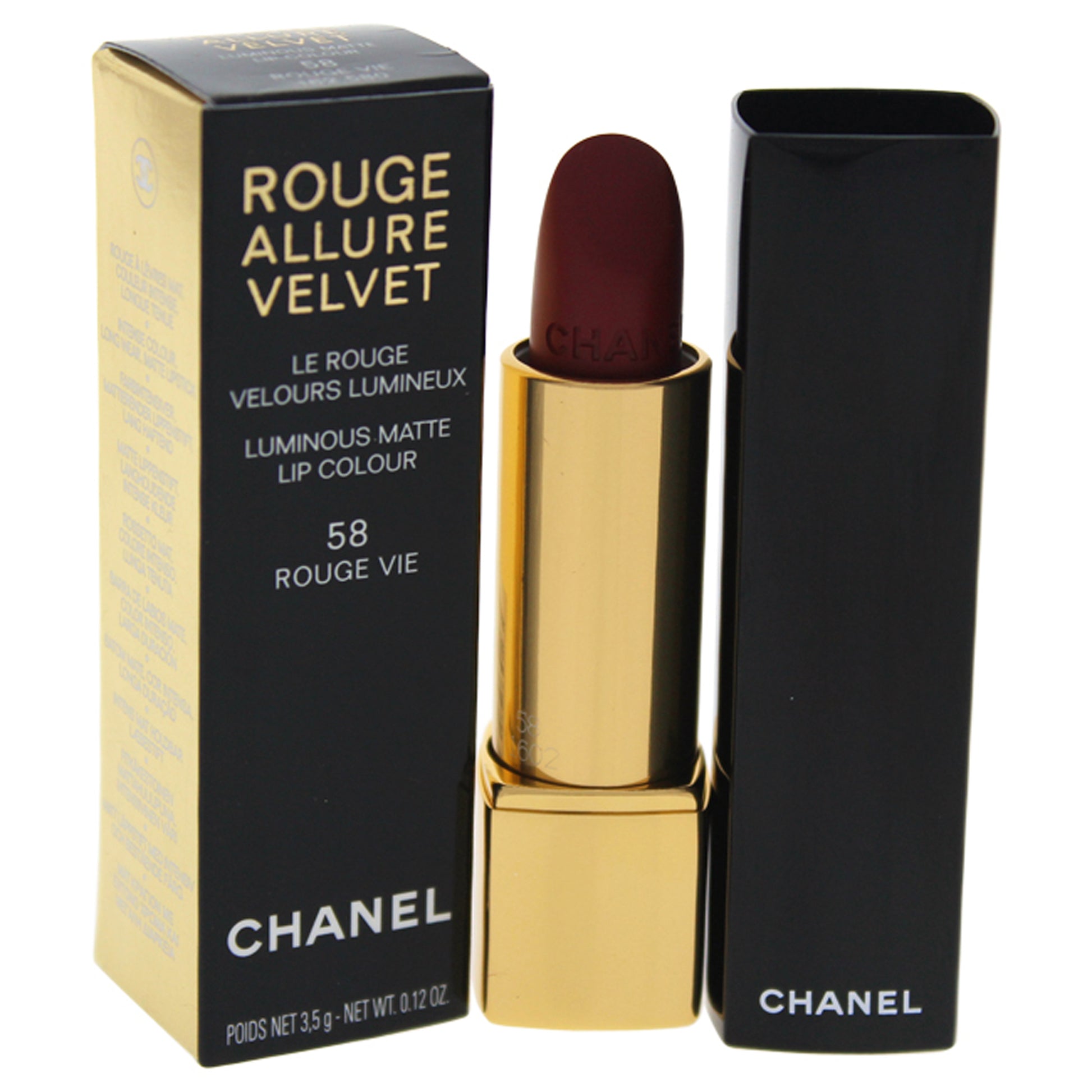 Chanel Rouge Allure Velvet Luminous Matte Lip Colour