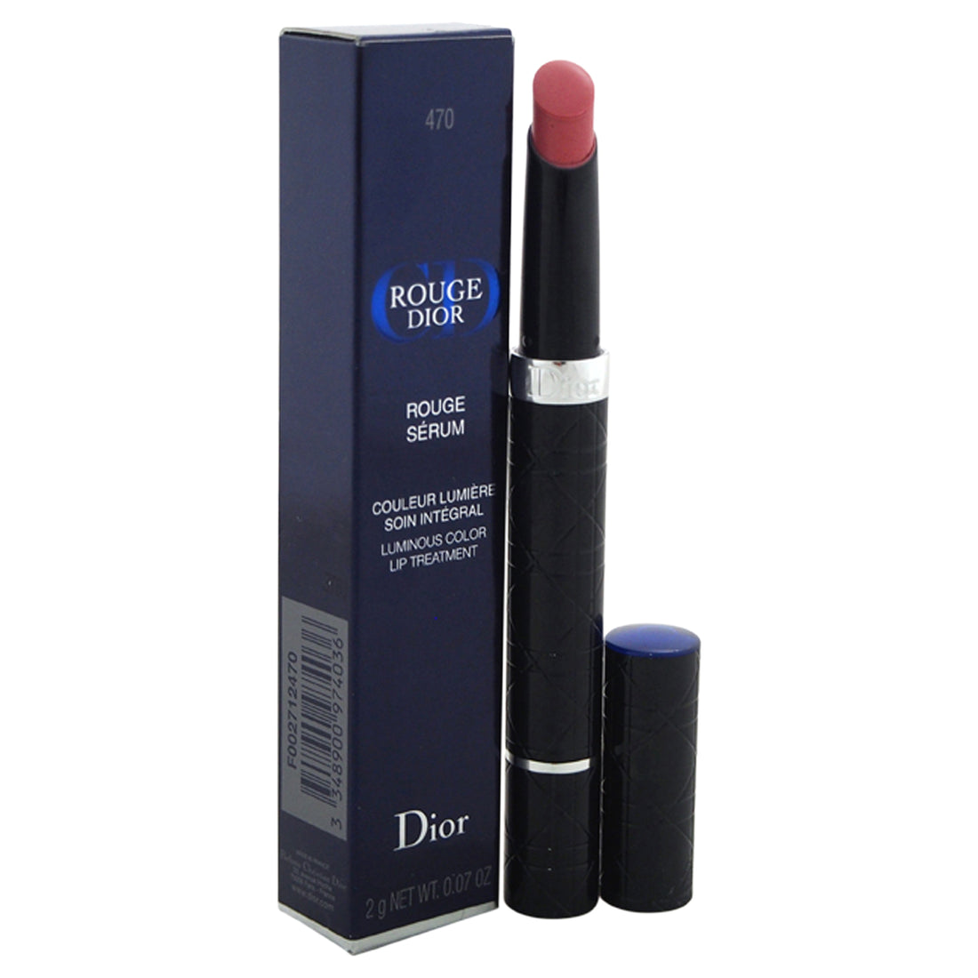 Rouge Dior Luminous Color Lip Treatment 470 Pearly Pink Serum