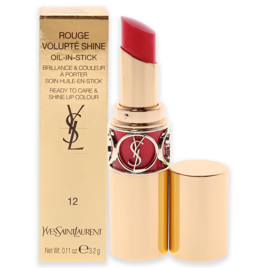 Rouge Volupte Shine Lipstick - 12 Corail Dolman