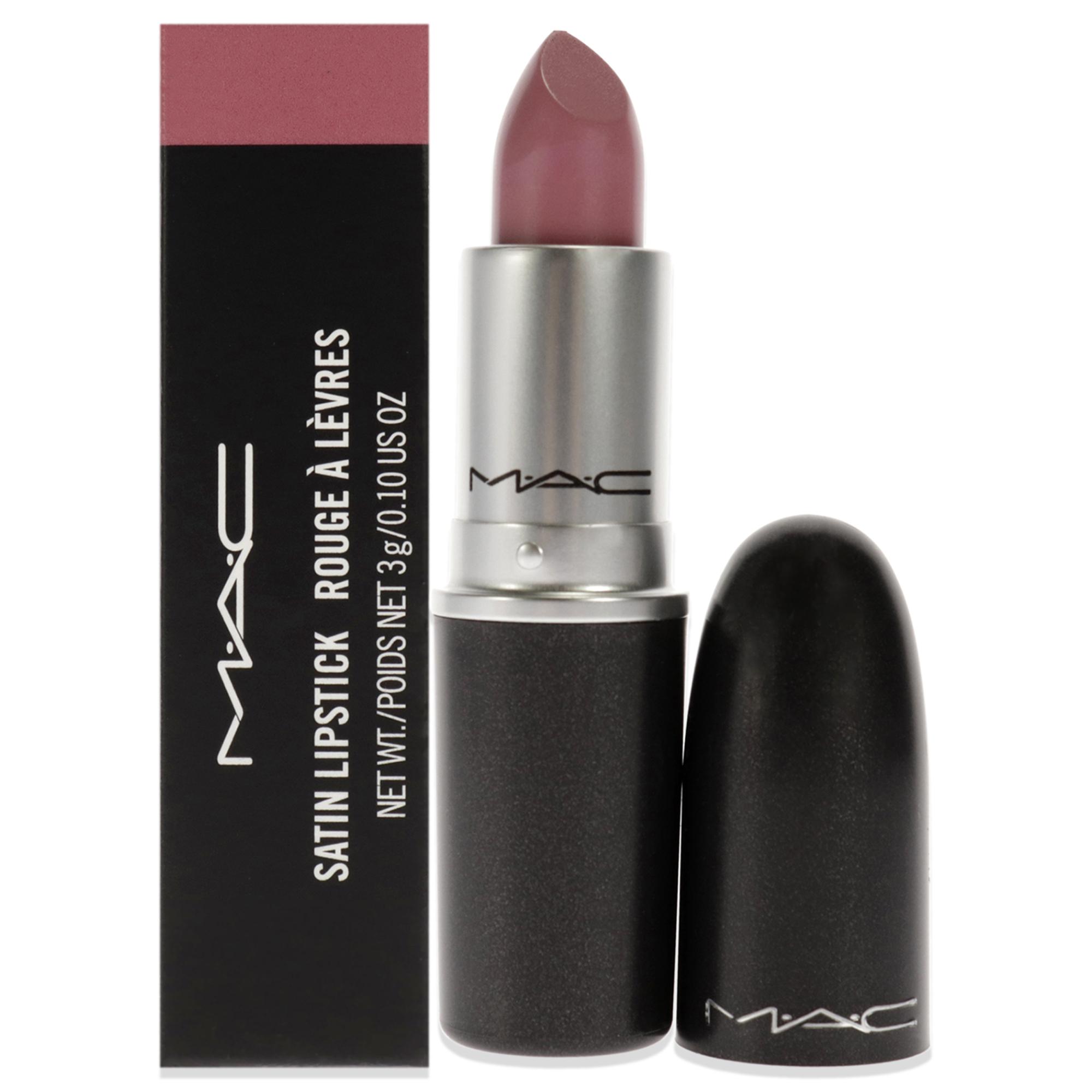 Satin Lipstick - Snob by MAC for Women - 0.1 oz Lipstick