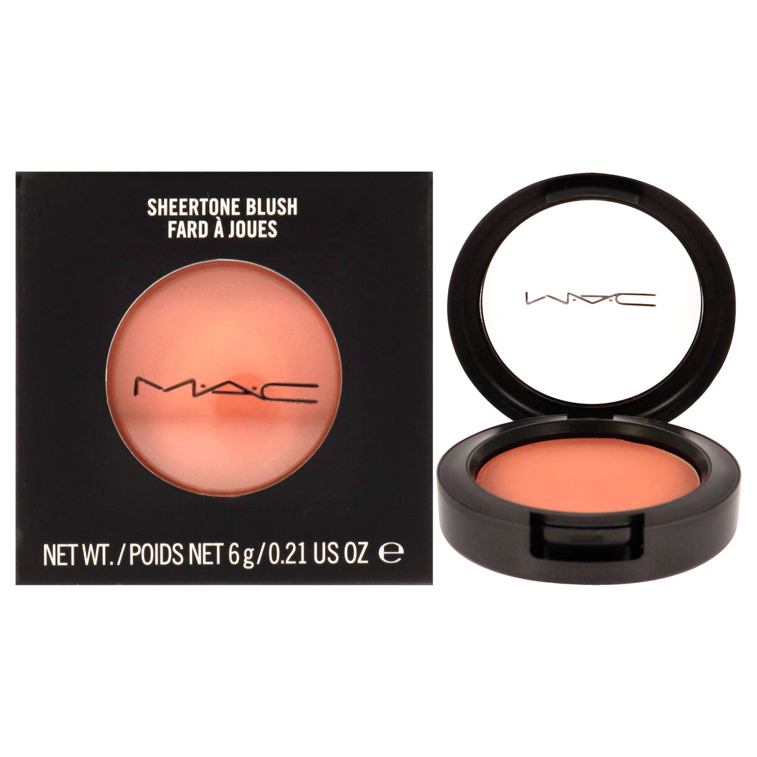 Sheertone Blush - Gingerly by MAC for Women - 0.21 oz Blush