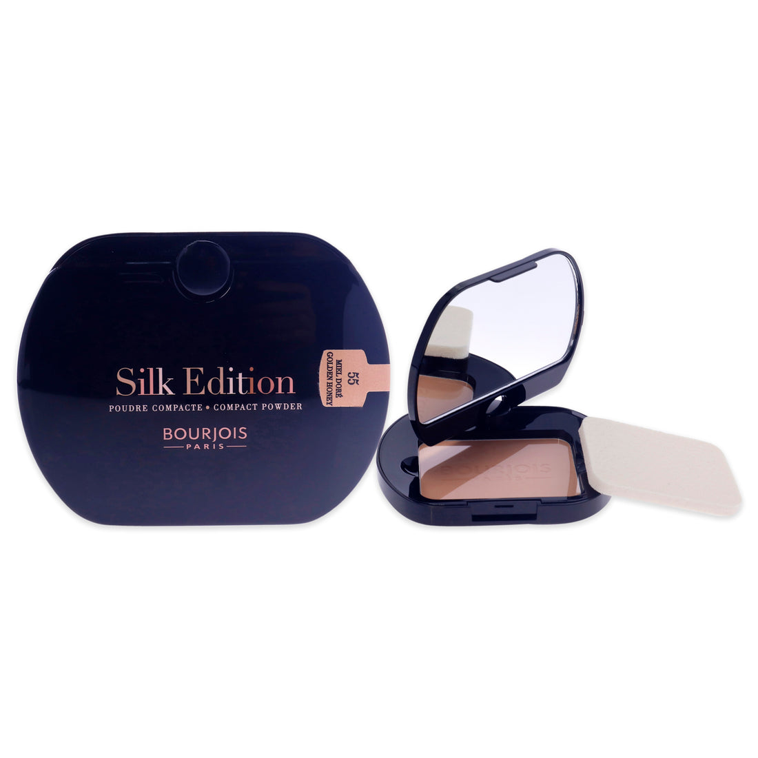 Silk Edition Compact Powder - 55 Golden Honey