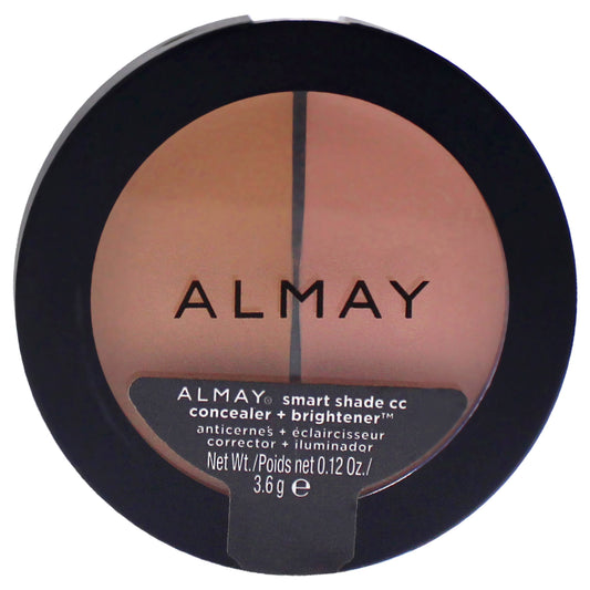 Smart Shade CC Concealer & Brightener - # 300 Medium by Almay for Women - 0.12 oz Concealer