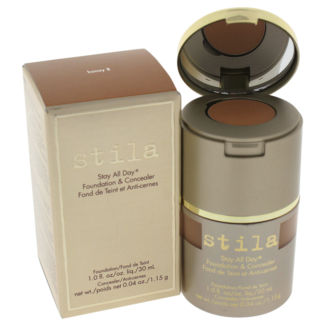 Stay All Day Foundation and Concealer - 8 Honey