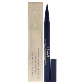 Stay All Day Waterproof Liquid Eye Liner - Midnight by Stila for Women 0.016 oz Eyeliner