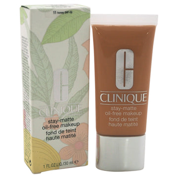 Stay-Matte Oil-Free Makeup - # 11 Honey (MF-G) - Dry Combination To Oily by Clinique for Women - 1 oz Makeup