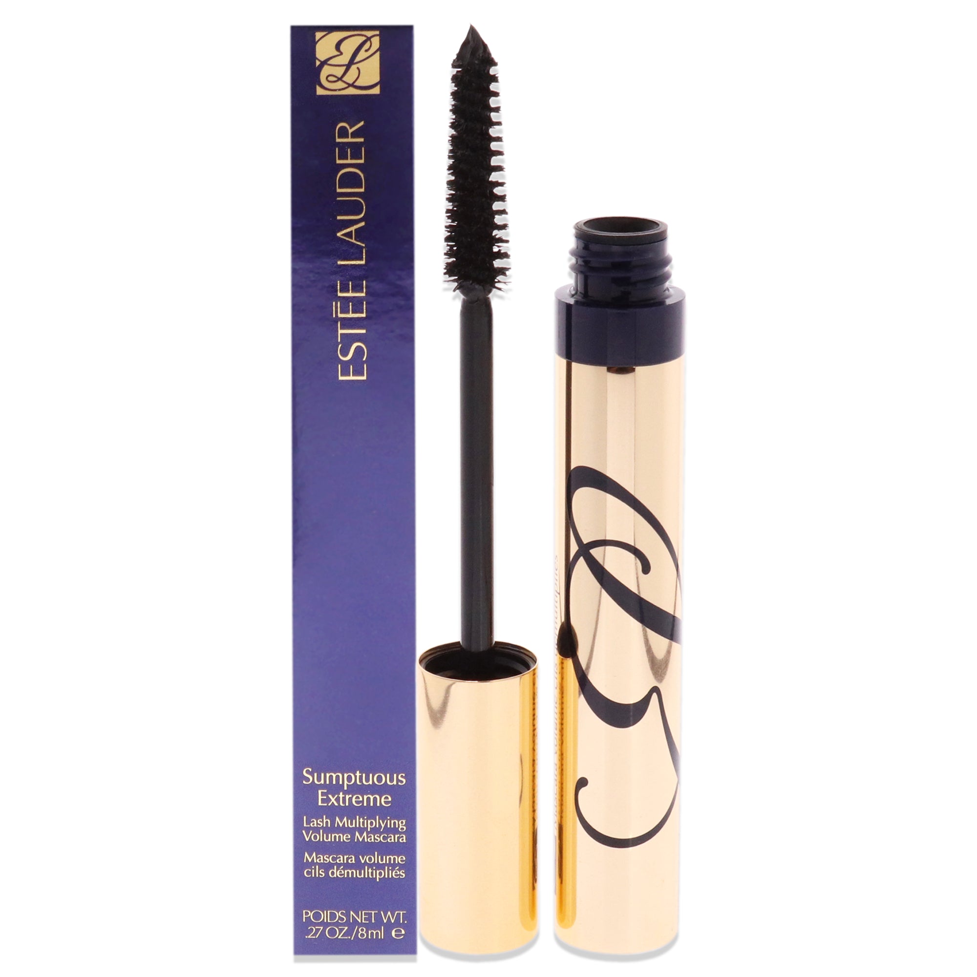 Sumptuous Extreme Lash Multiplying Volume Mascara - 01 Extreme Black by Estee Lauder for Women 0.27 oz Mascara