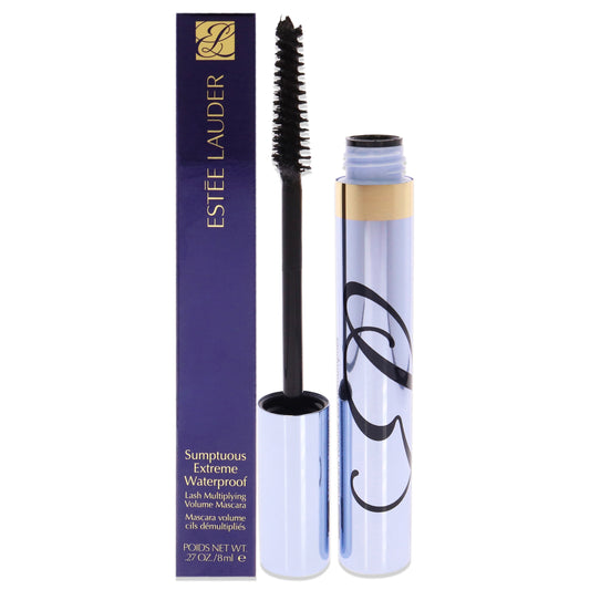 Sumptuous Extreme Waterproof Lash Multiplying Volume Mascara - 01 Extreme Black by Estee Lauder for Women - 0.27 oz Mascara