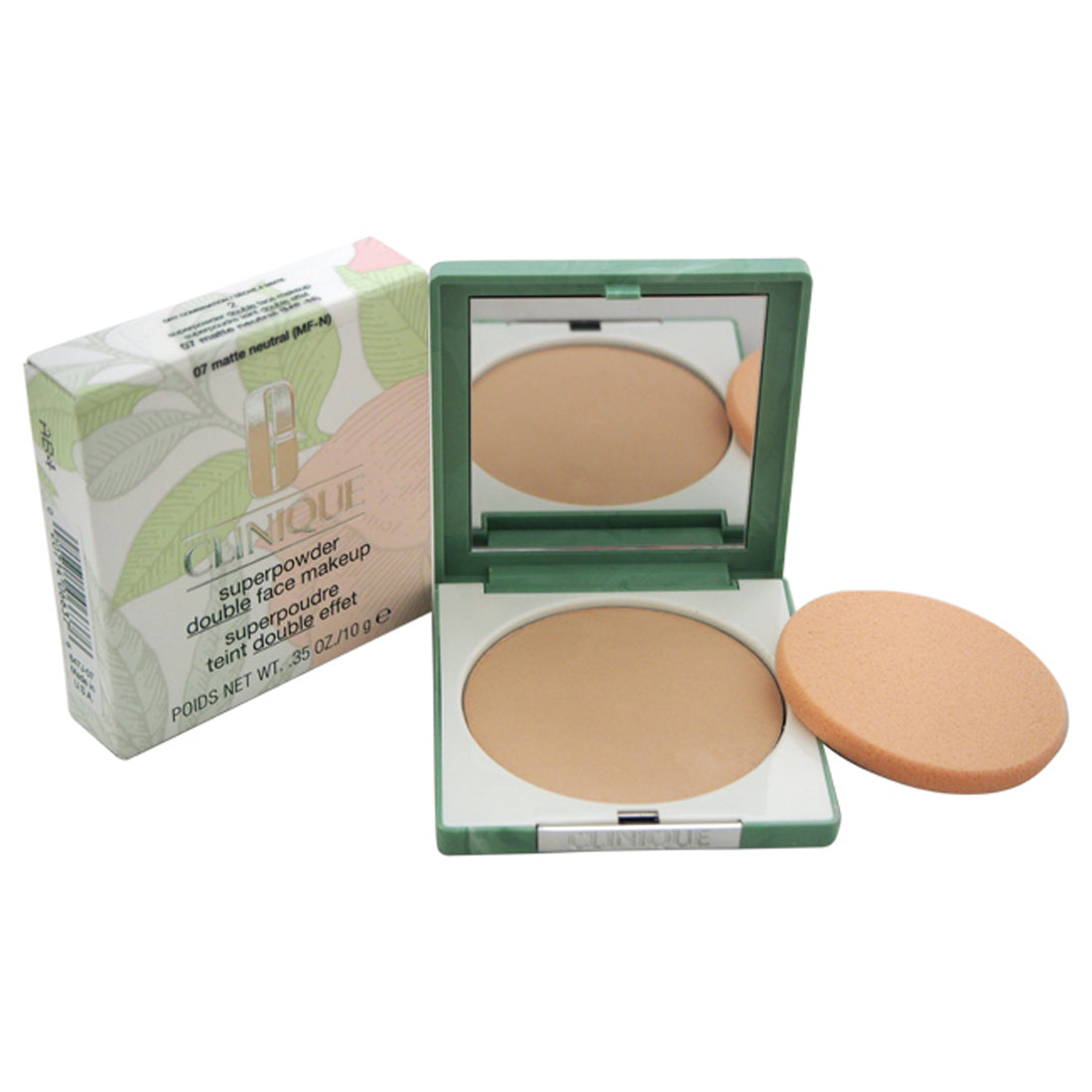 Superpowder Double Face Makeup - # 07 Matte Neutral (MF-N)-Dry Combination To Oily by Clinique for Women - 0.35 oz Makeup