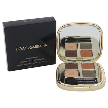 The Eyeshadow Smooth Eye Colour Quad - 120 Mediterraneo by Dolce and Gabbana for Women - 0.16 oz Eyeshadow