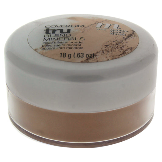 TruBlend Minerals Loose Powder - # 410 (Medium) Translucent Light by CoverGirl for Women - 0.63 oz Powder
