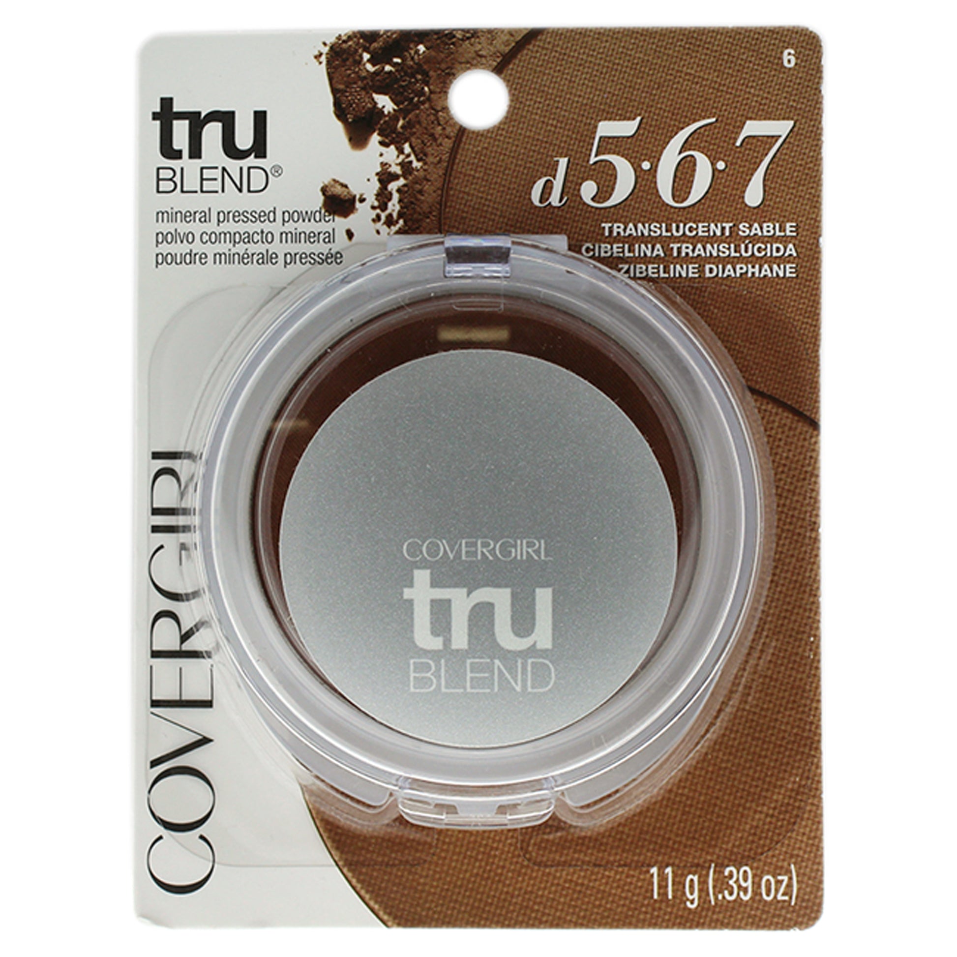 TruBlend Pressed Powder - D5.6.7 Translucent Sable
