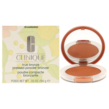 True Bronze Pressed Powder Bronzer - # 03 Sunblushed by Clinique for Women - 0.33 oz Powder