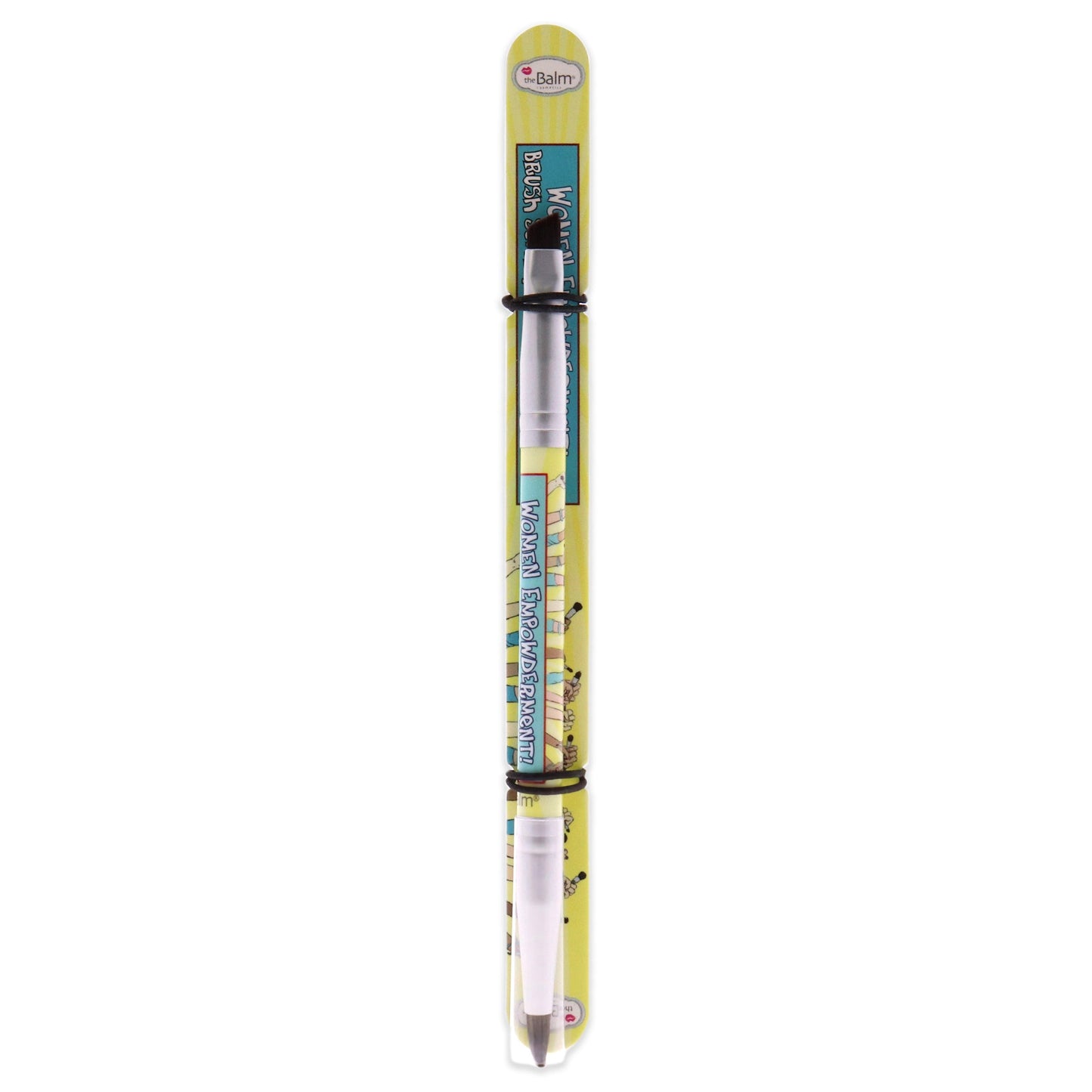 Women Empowderment - Double-Ended Eyebrow-Eyeliner Brush