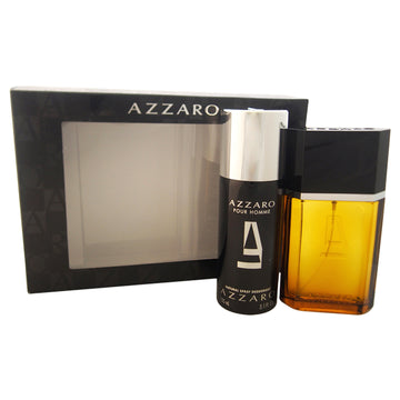 Loris Azzaro by Azzaro for Men 2 Pc Gift Set 3.4oz EDT Spray, 5.1oz Deodorant Spray