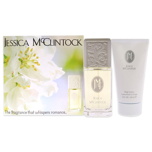 Jessica McClintock by Jessica McClintock for Women 2 Pc Gift Set 3.4oz EDP Spray, 5oz Body Lotion