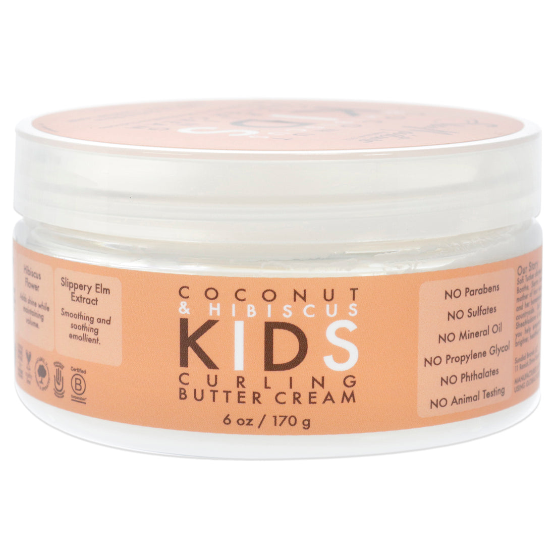 Coconut Hibiscus Kids Curling Butter Cream