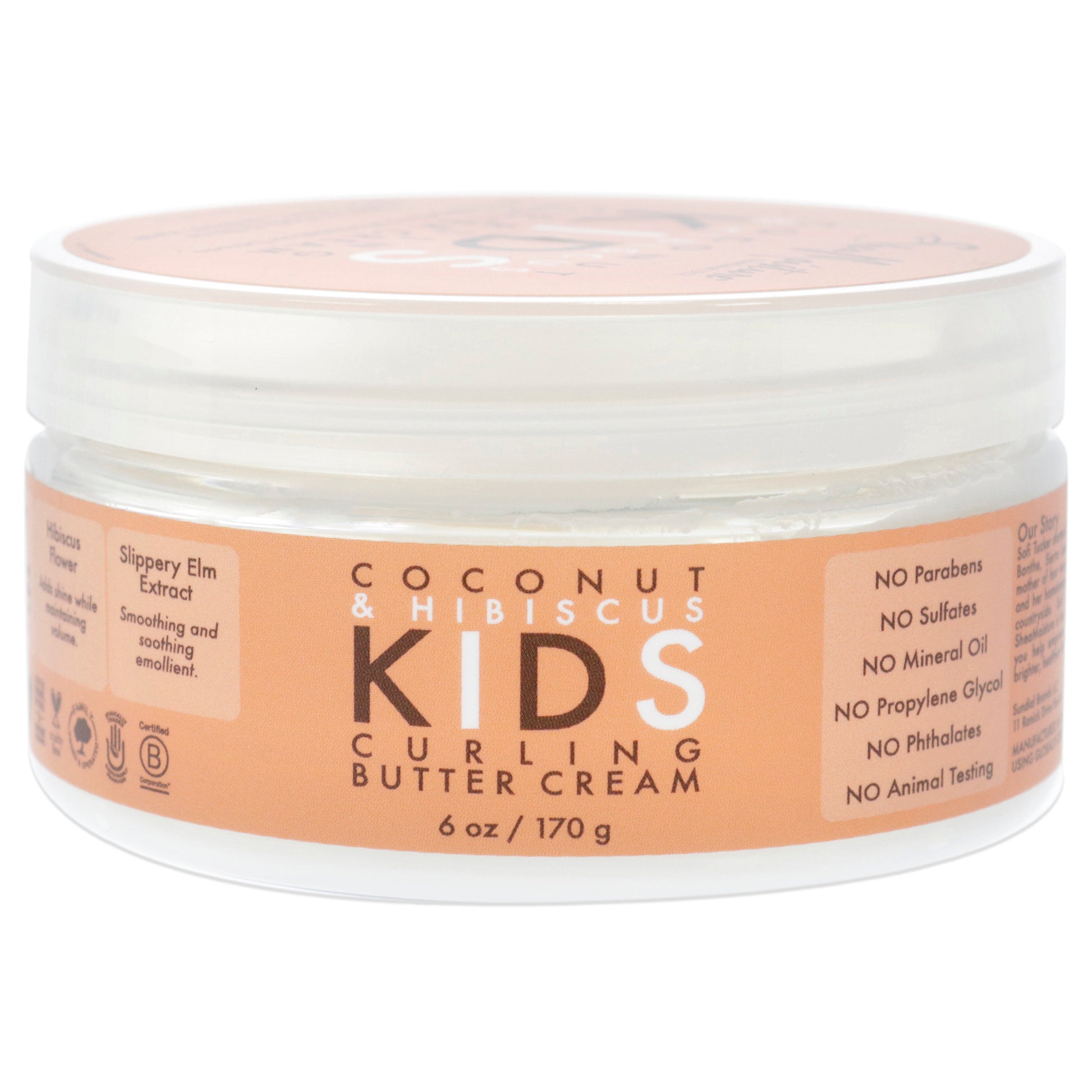 Coconut Hibiscus Kids Curling Butter Cream
