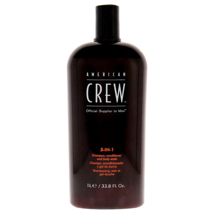 3-In-1 Shampoo, Conditioner and Body Wash