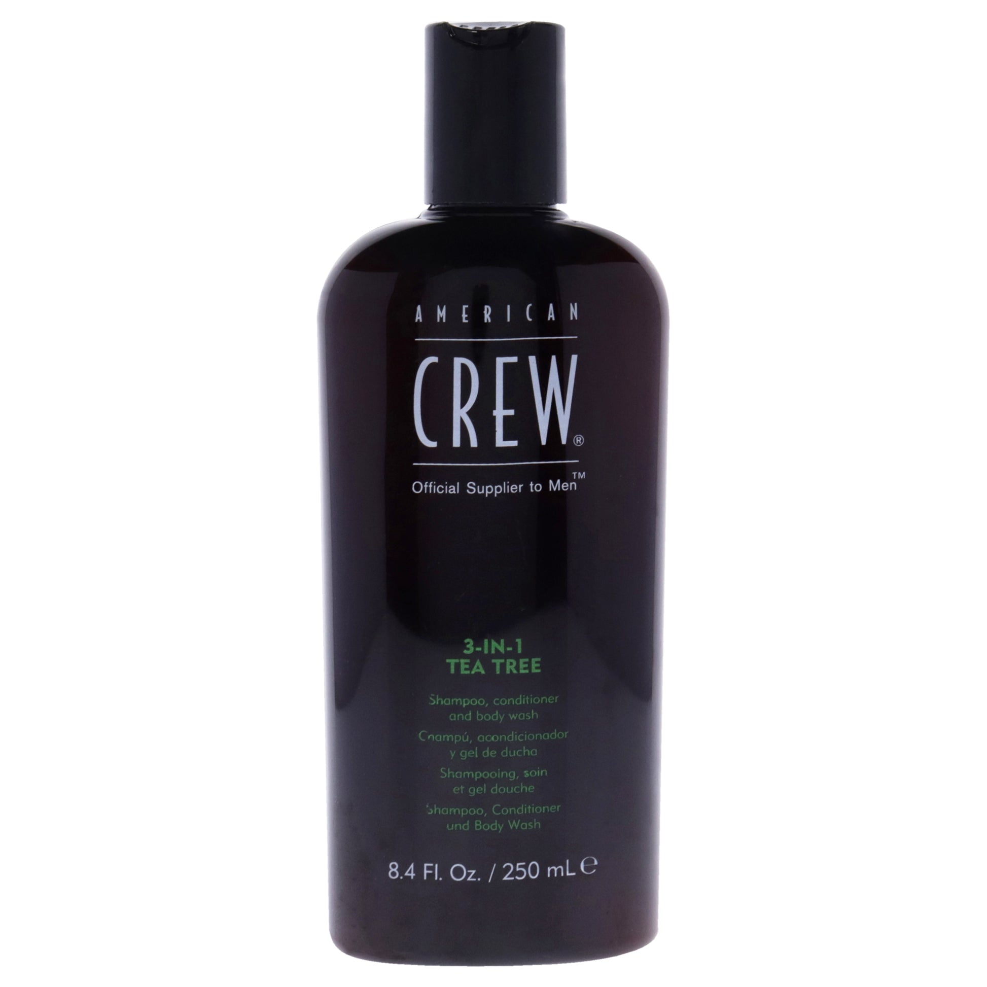 American Crew 3-In-1 Tea Tree Shampoo, Conditioner and Body Wash