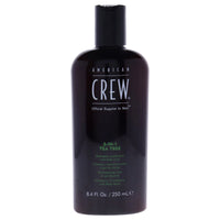 American Crew 3-In-1 Tea Tree Shampoo, Conditioner and Body Wash