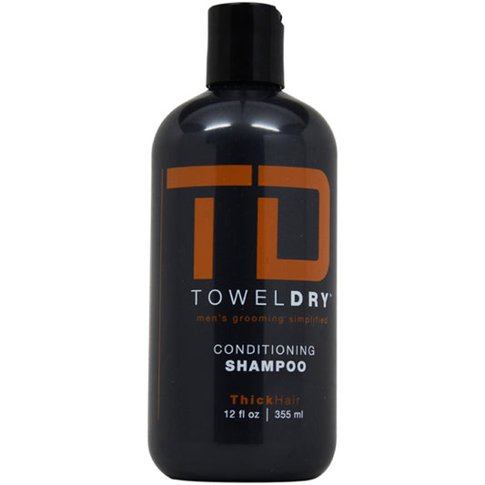 Conditioning Shampoo by Towel Dry for Men - 12 oz Shampoo