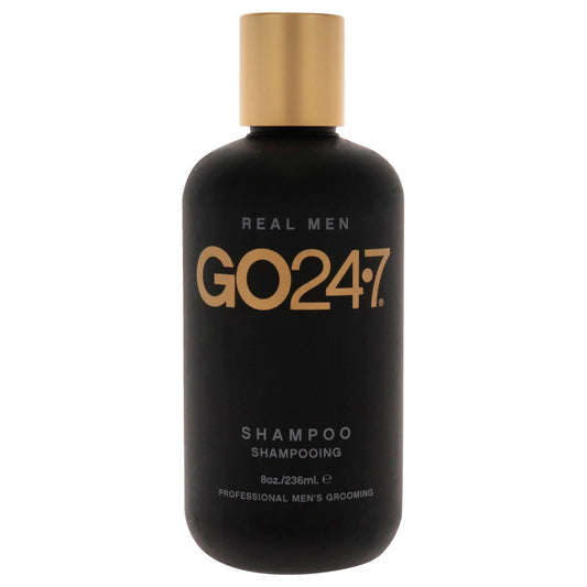 Real Men Shampoo by GO247 for Men - 8 oz Shampoo