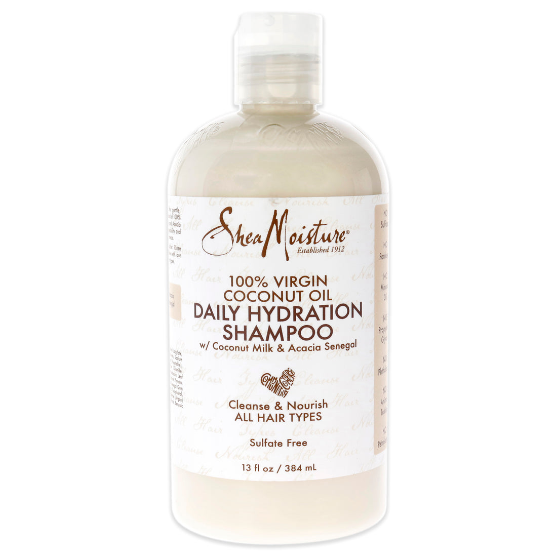 100 Percent Coconut Oil Daily Hydration Shampoo