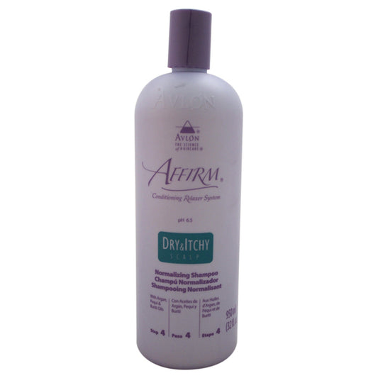Affirm Dry Itchy Scalp Normalizing Shampoo by Avlon for Unisex 32 oz Shampoo