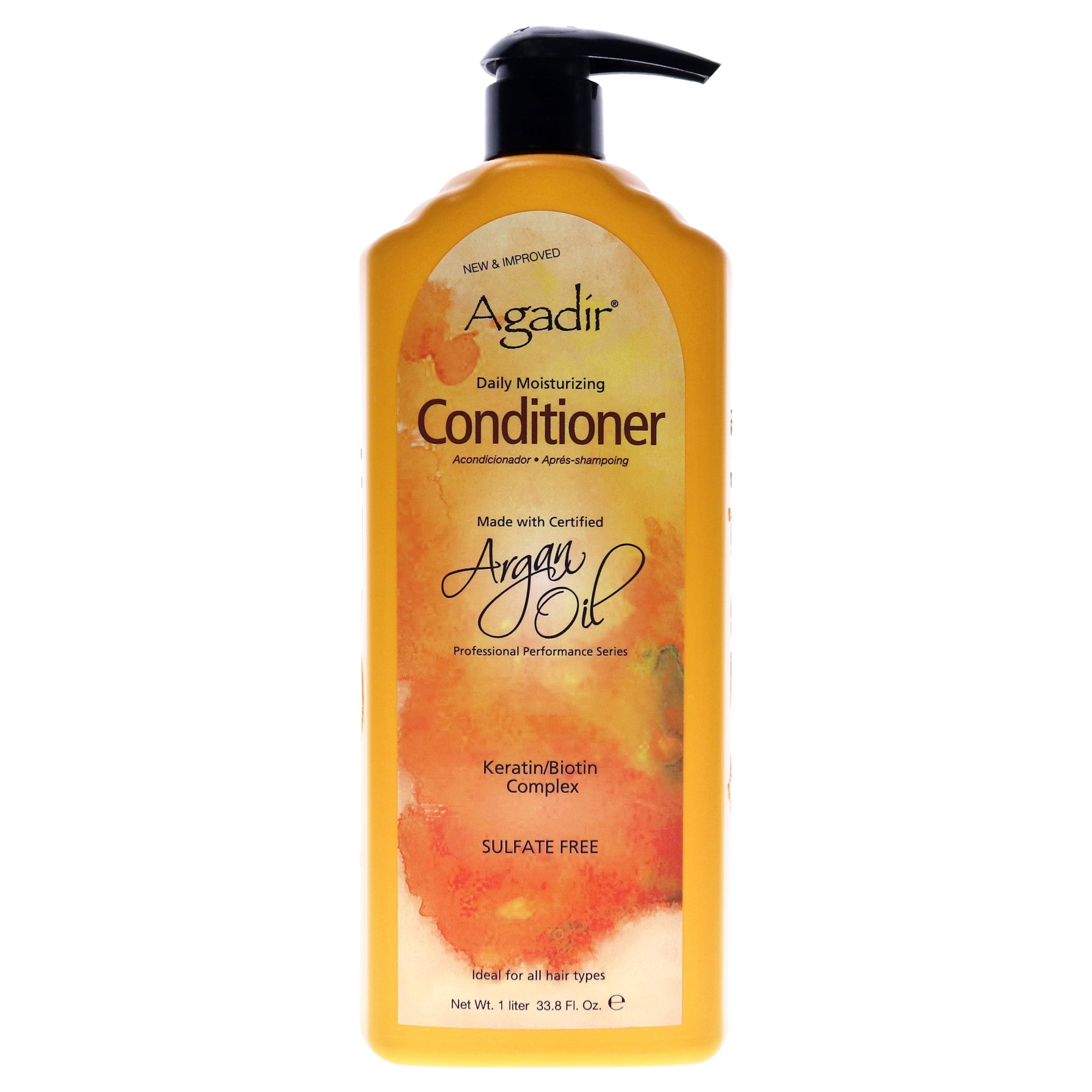 Argan Oil Daily Moisturizing Conditioner by Agadir for Unisex - 33.8 oz Conditioner