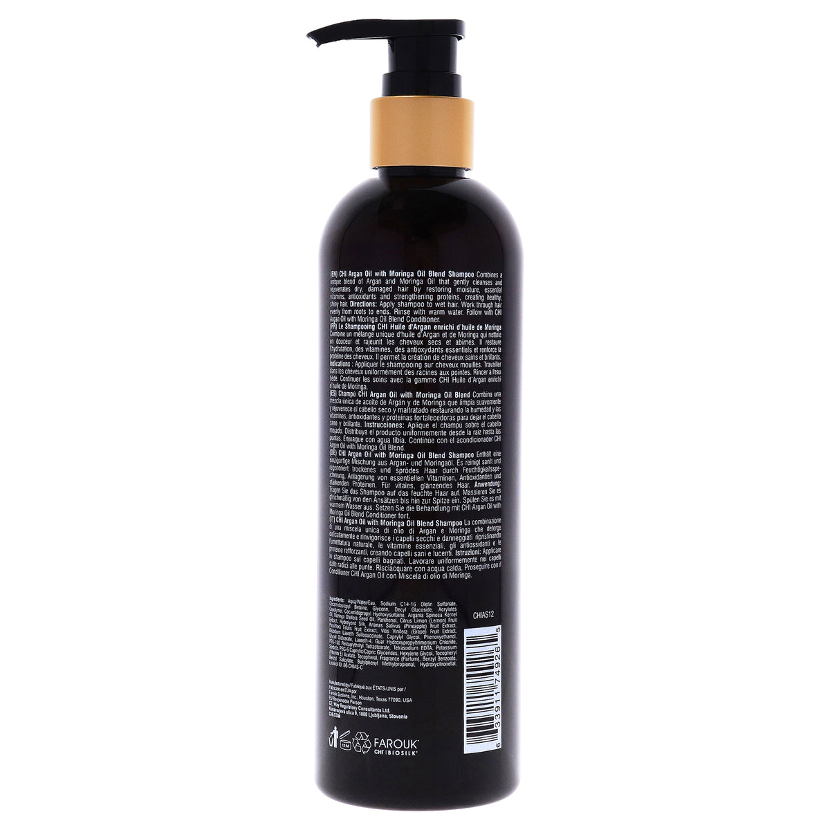Argan Plus Moringa Oil Blend Shampoo