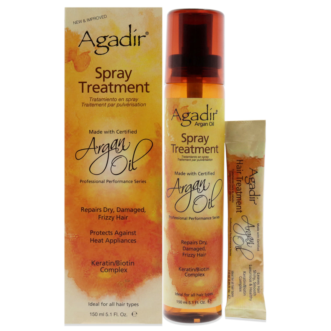 Argan Oil Spray Treatment by Agadir for Unisex 5.1 oz Treatment