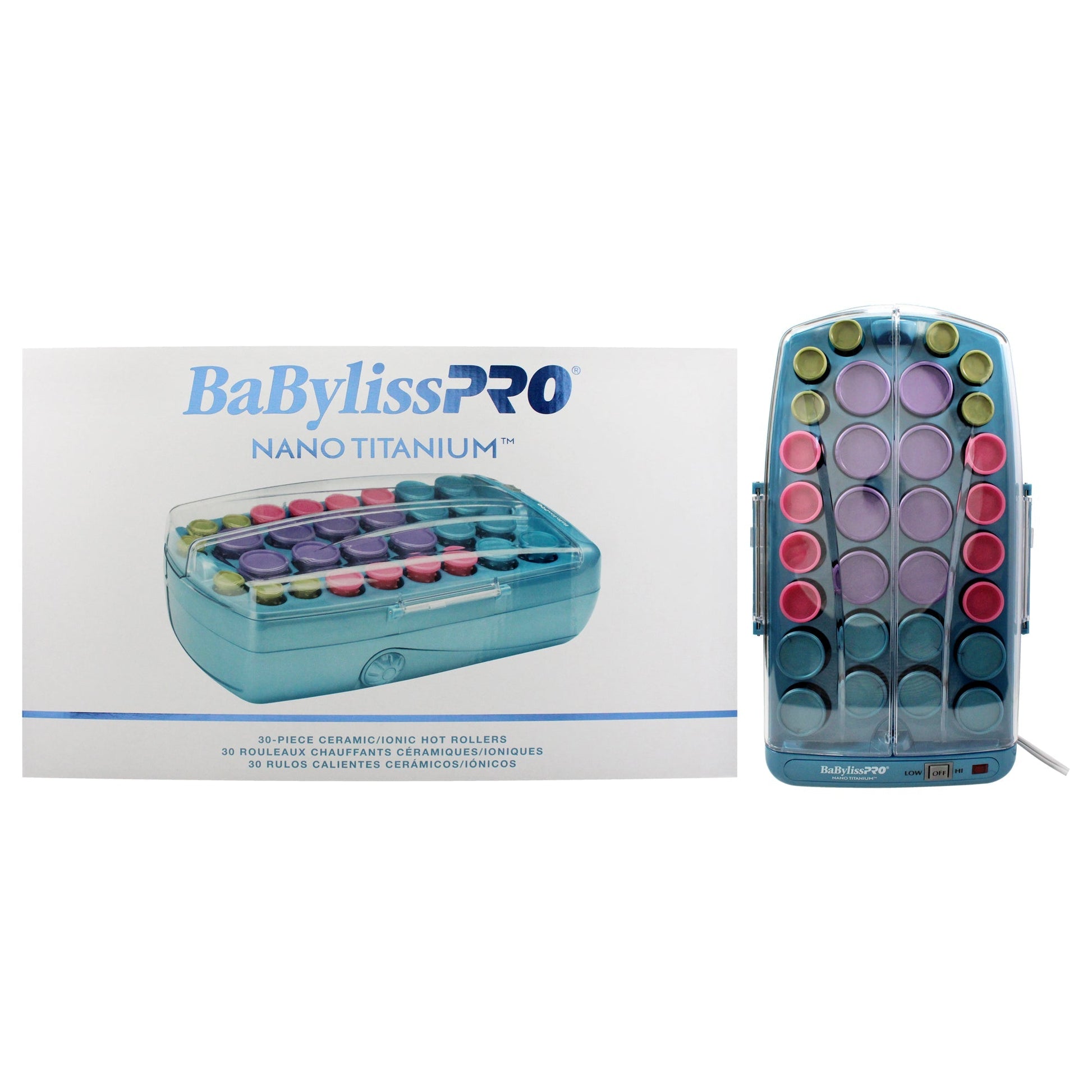 Nano Titanium Coated 30 Roller Set - BABNTHS40