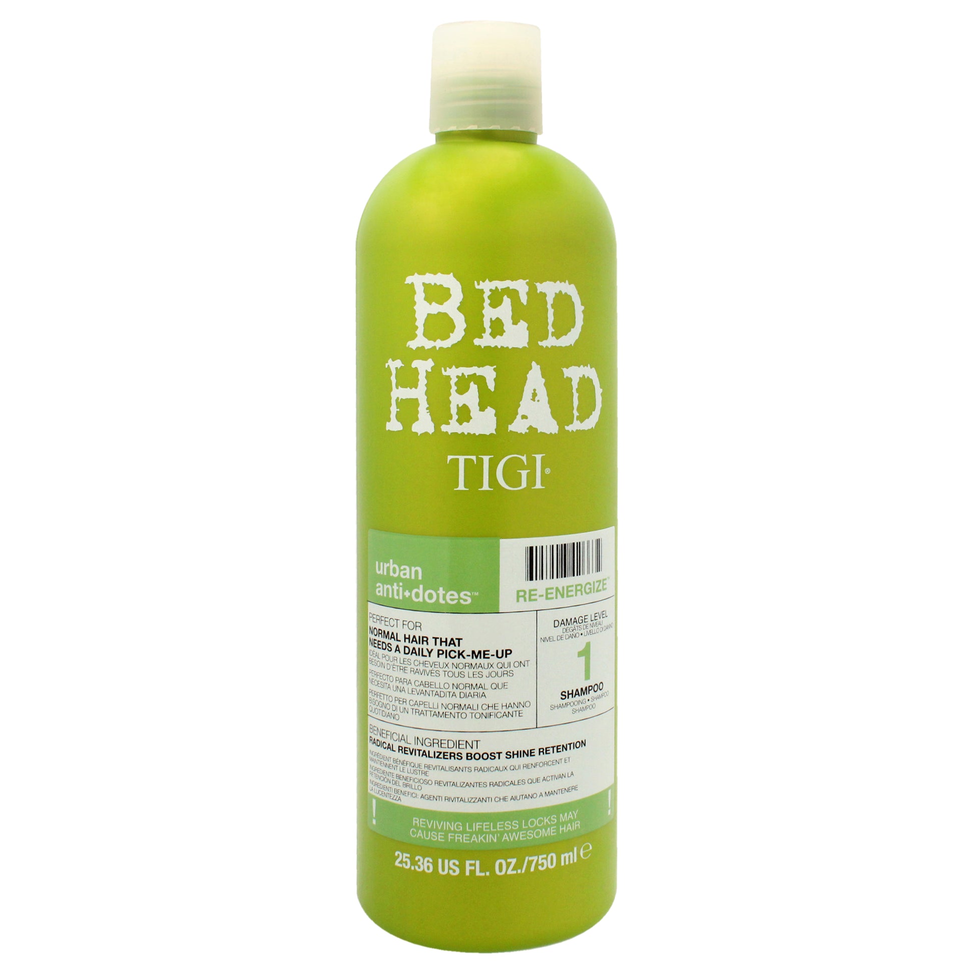 TIGI Bed Head Urban Antidotes Re-energize Shampoo