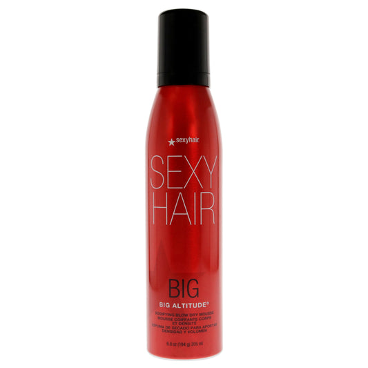 Big Sexy Hair Big Altitude Bodifying Blow Dry Mousse by Sexy Hair for Unisex - 6.8 oz Mousse