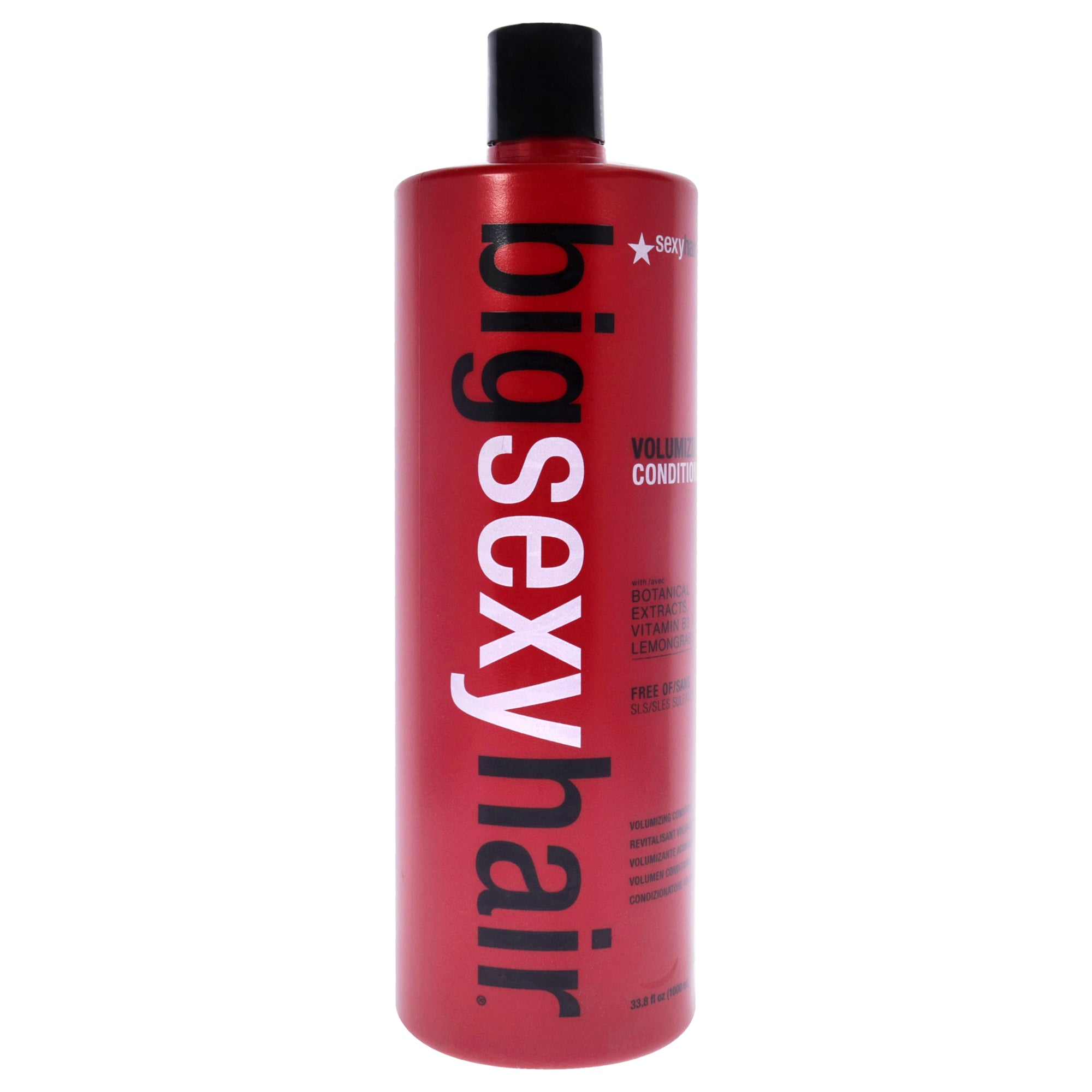 Big Sexy Hair Volumizing Conditioner by Sexy Hair for Unisex 33.8 oz Conditioner