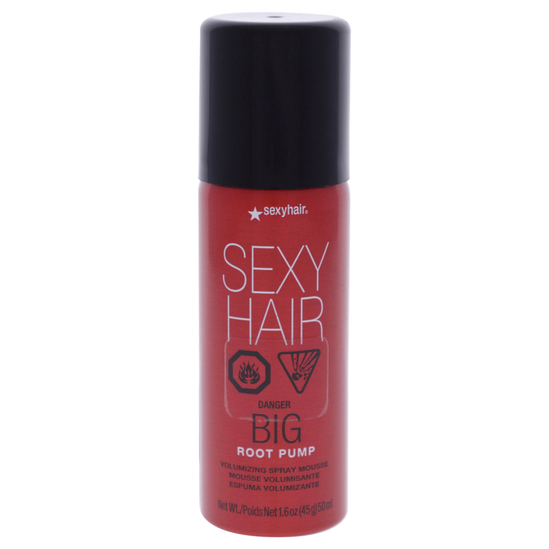 Big Sexy Root Pump Spray Mousse by Sexy Hair for Unisex - 1.6 oz Spray