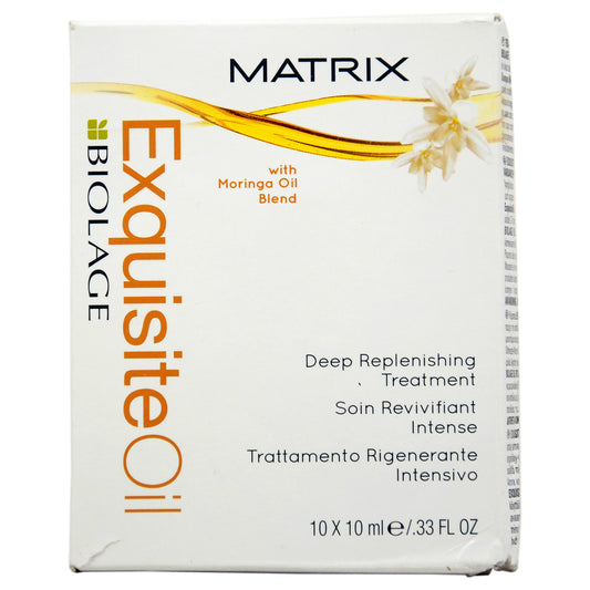 Biolage Exquisite Oil Deep Replenishing Treatment by Matrix for Unisex 10x10 ml Treatment
