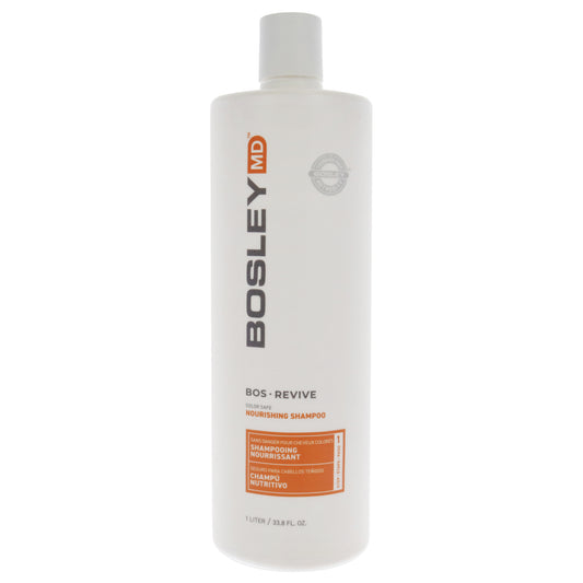 Bos Revive Color Safe Nourishing Shampoo by Bosley for Unisex - 33.8 oz Shampoo