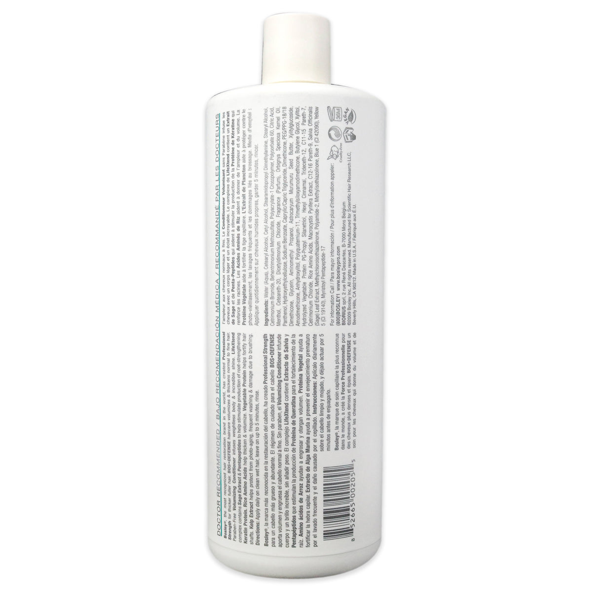 Bos-Defense Volumizing Conditioner for Normal To Fine Non Co
