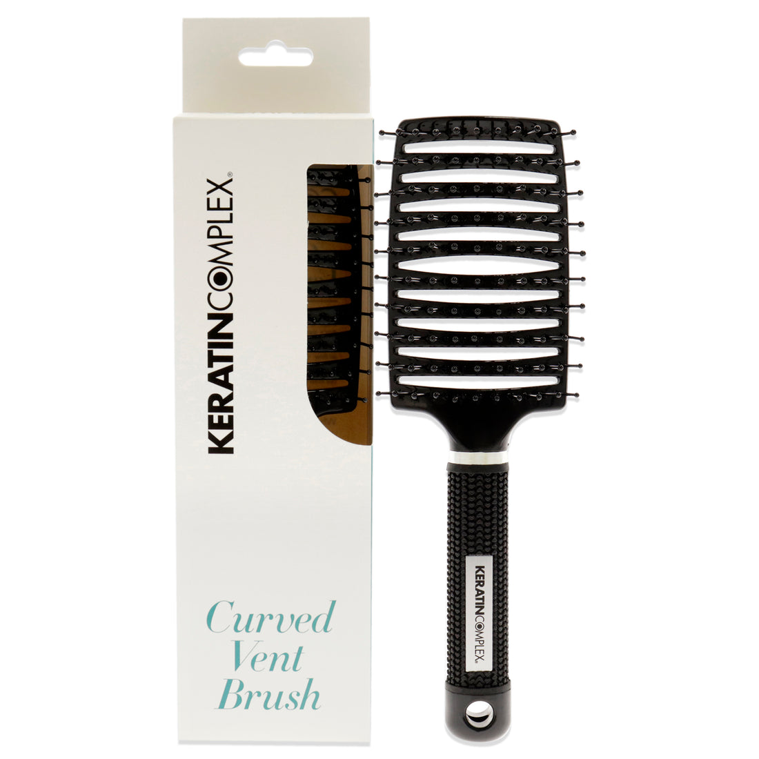 Curved Vent Brush - Black