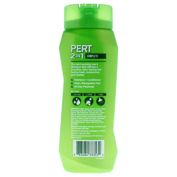 Complete 2 in 1 Shampoo and Conditioner by Pert for Unisex - 13.5 oz Shampoo and Conditioner