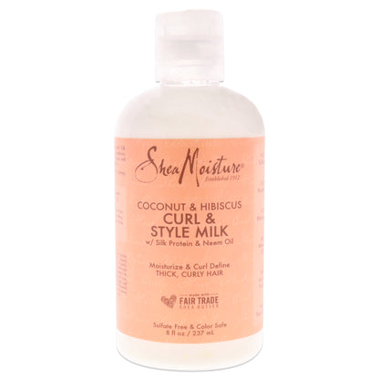 Coconut Hibiscus Curl Style Milk