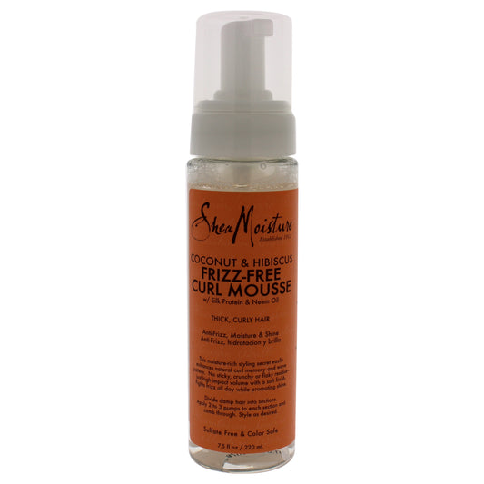 Coconut and Hibiscus Frizz-Free Curl Mousse