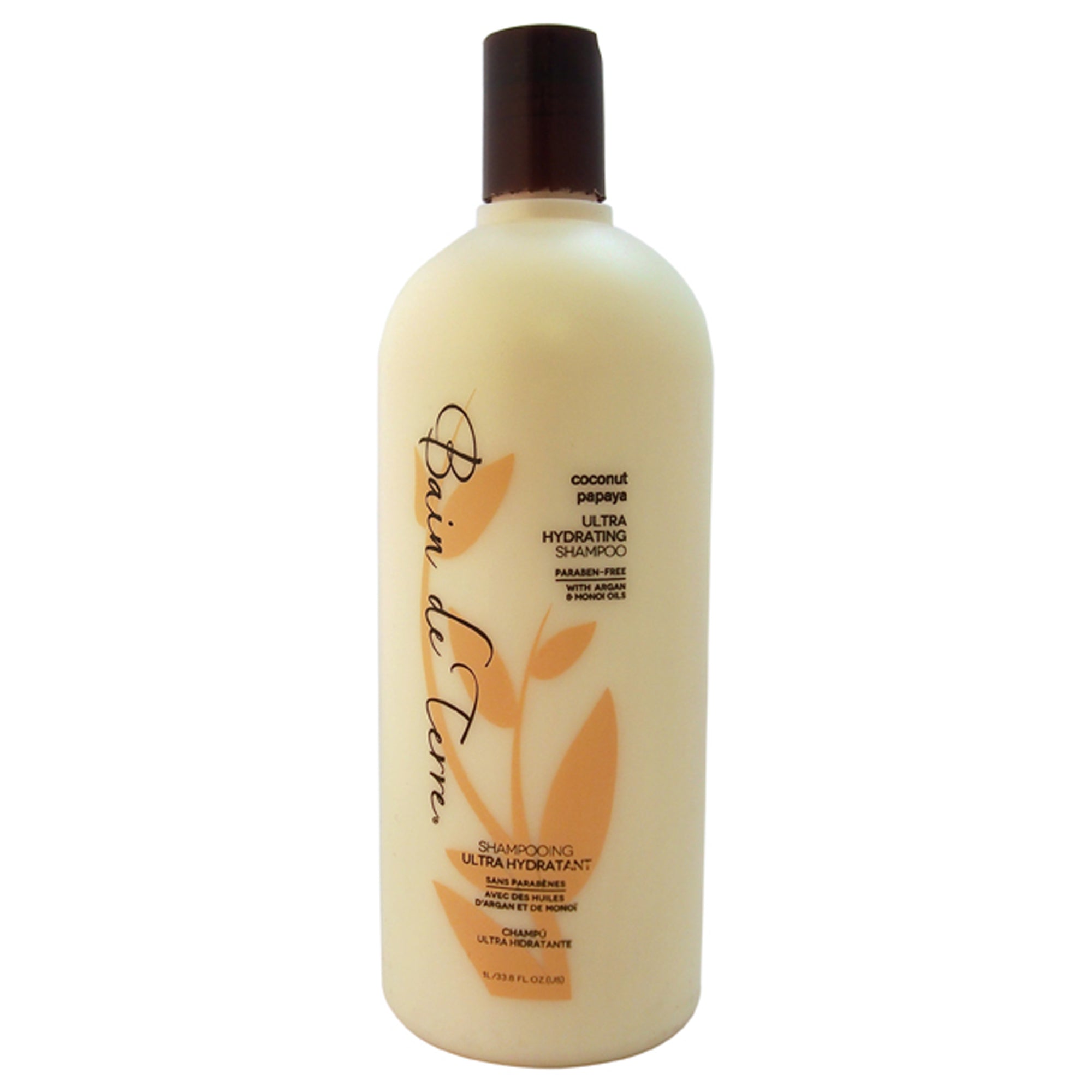 Coconut Papaya Ultra Hydrating Shampoo by Bain de Terre for Unisex 33.8 oz Shampoo