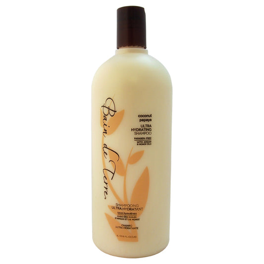 Coconut Papaya Ultra Hydrating Shampoo by Bain de Terre for Unisex 33.8 oz Shampoo
