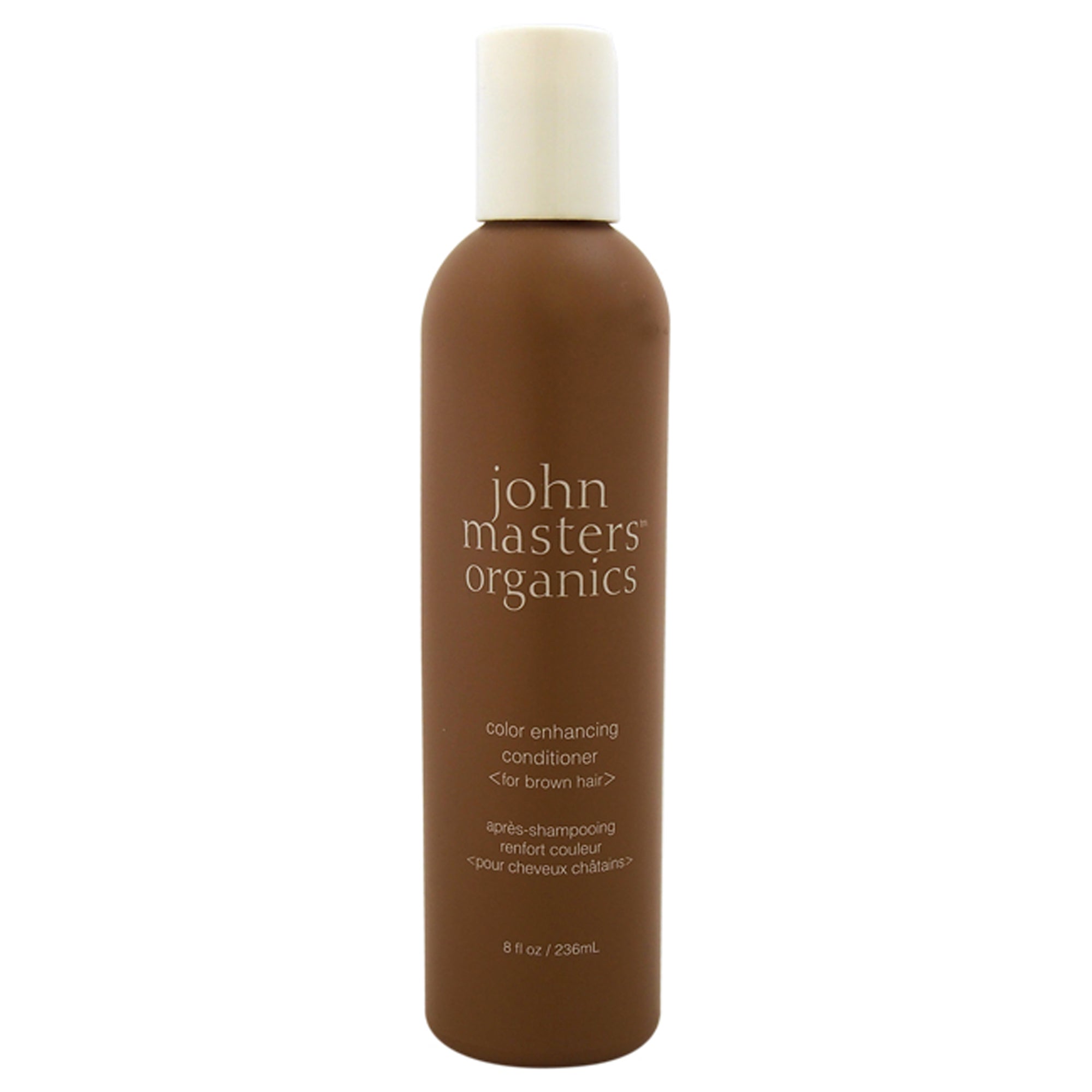 Color Enhancing Conditioner - Brown by John Masters Organics for Unisex 8 oz Conditioner