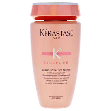 Discipline Bain Fluidealiste No Sulfates Smooth-in-Motion Shampoo by Kerastase for Unisex - 8.5 oz Shampoo