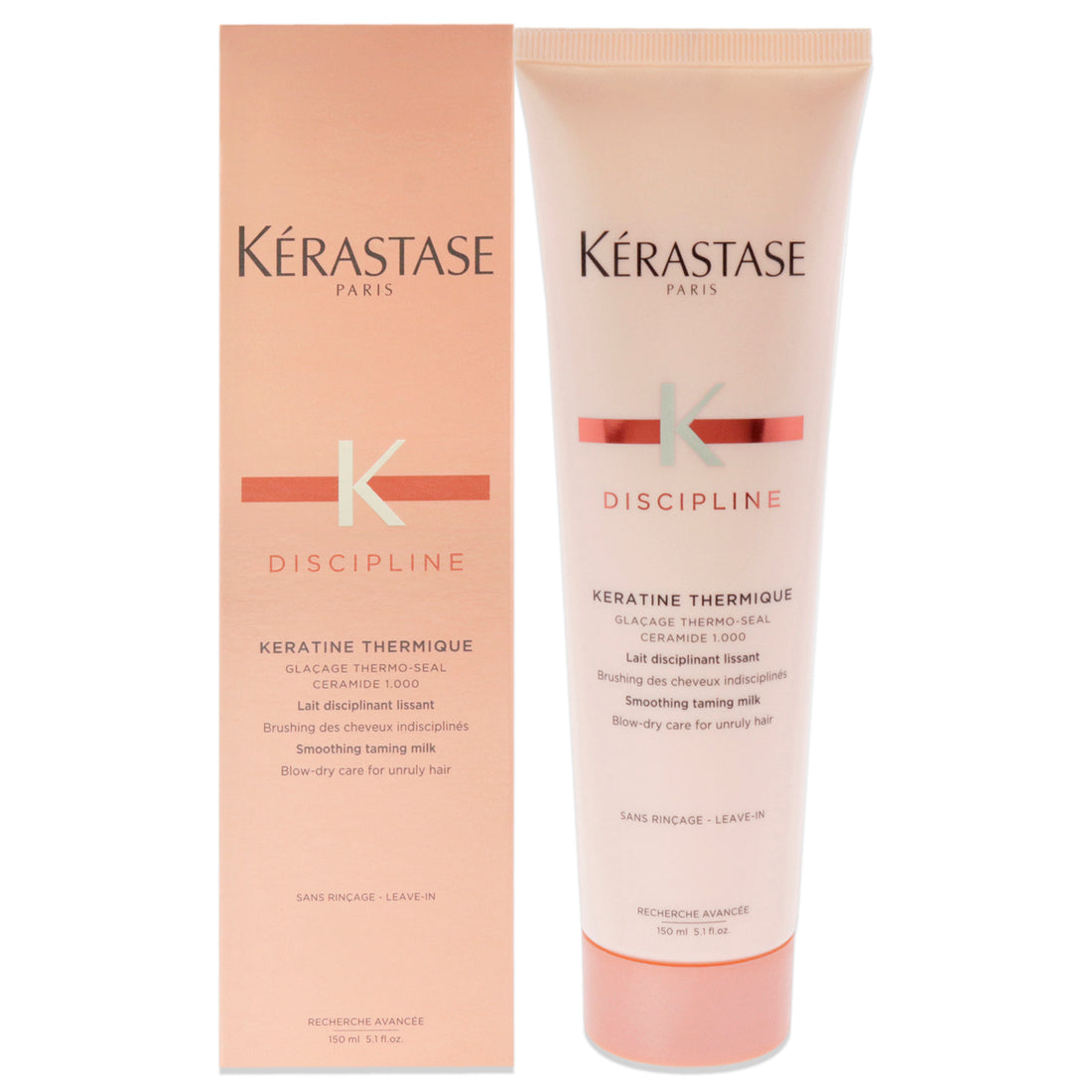 Discipline Keratine Thermique Smoothing Taming Milk Anti-Frizz by Kerastase for Unisex - 5.1 oz Treatment